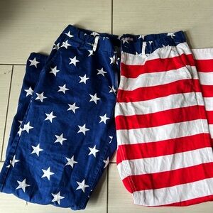 American flag pants